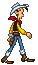 Gif animé Lucky Luke